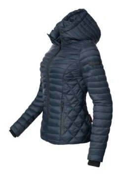 Marikoo Samtpfote - Jas - Blue -Mooie Dames Jas 55d271ef4ef04e128f61d8bfd34a335b