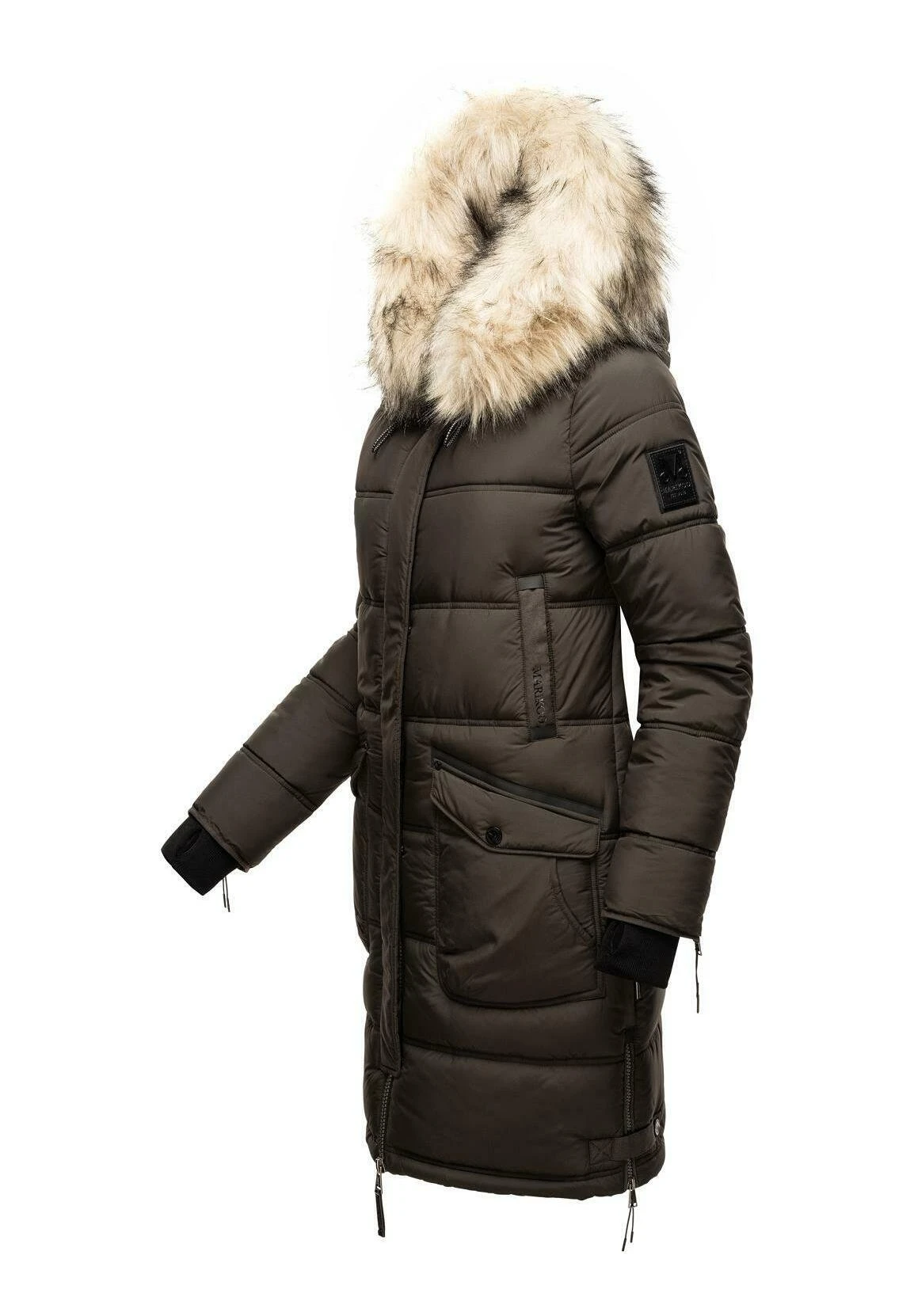 Marikoo Chaskaa - Winterjas - Dark Grey 3 Marikoo Chaskaa - Winterjas - Dark Grey - Afbeelding 3