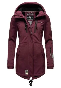 Marikoo Zimtzicke - Parka - Dark Red Melange