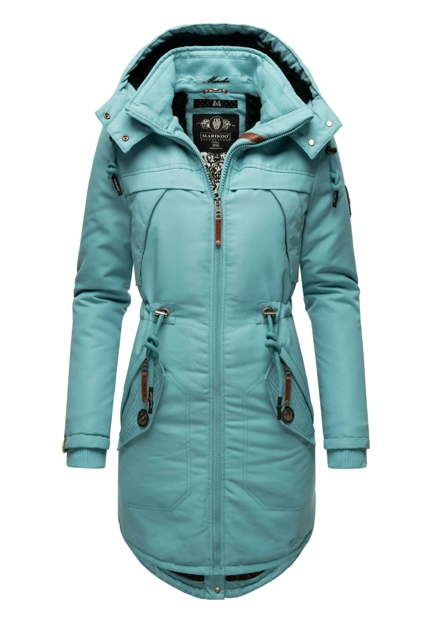 Marikoo Kamii - Winterjas - Misty Blue 1 Marikoo Kamii - Winterjas - Misty Blue