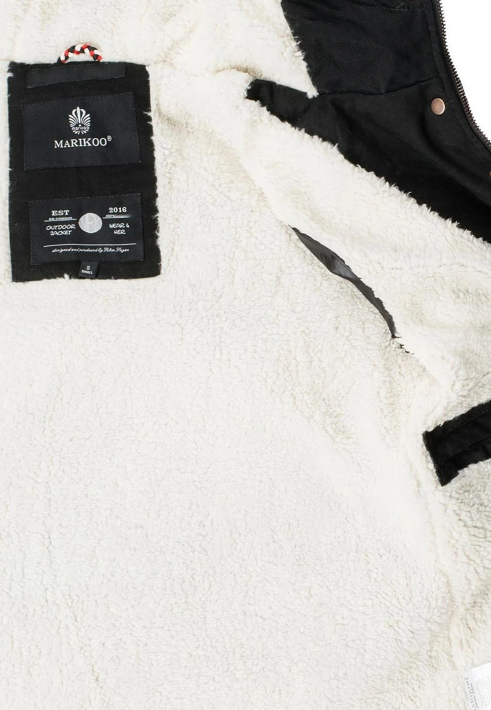 Marikoo Manolya - Winterjas - Black 6 Marikoo Manolya - Winterjas - Black - Afbeelding 6