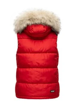 Marikoo Bodywarmer - Red -Mooie Dames Jas 676f570277bd462ab3c691f2e61296cc