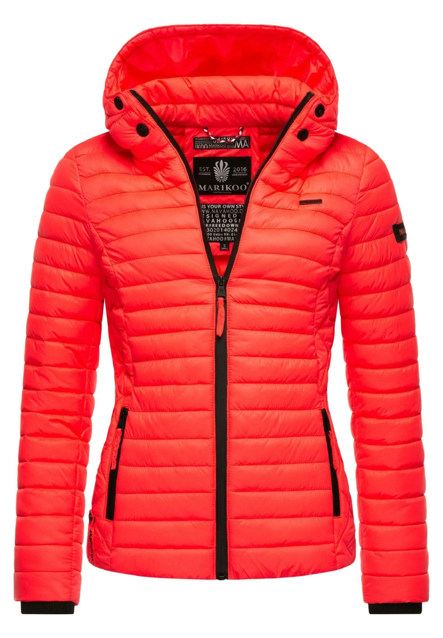 Marikoo Samtpfote - Jas - Neon Coral 1 Marikoo Samtpfote - Jas - Neon Coral