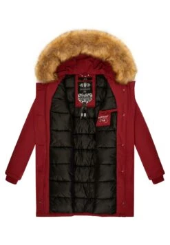 Marikoo Karmaa - Winterjas - Blood Red 12 Marikoo Karmaa - Winterjas - Blood Red -Mooie Dames Jas 6c21bb9ab2c74de68237782642b3a326