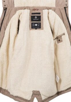 Marikoo Winterjas - Taupe 8 Marikoo Winterjas - Taupe -Mooie Dames Jas 6cb045fe0e6041c58cd9dc300584de87