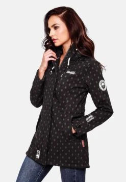 Marikoo Zimtzicke - Parka - Black Melange 12 Marikoo Zimtzicke - Parka - Black Melange -Mooie Dames Jas 6cdd045843bd415caa0136d062355ab7