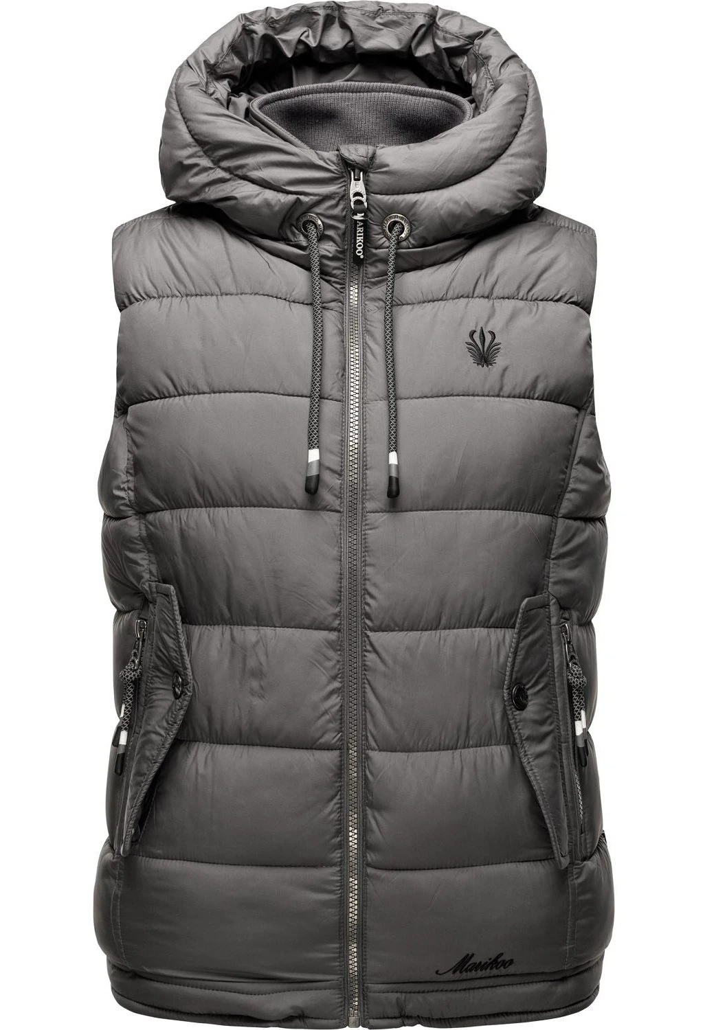 Marikoo Taisaa - Bodywarmer - Dark Grey 1 Marikoo Taisaa - Bodywarmer - Dark Grey