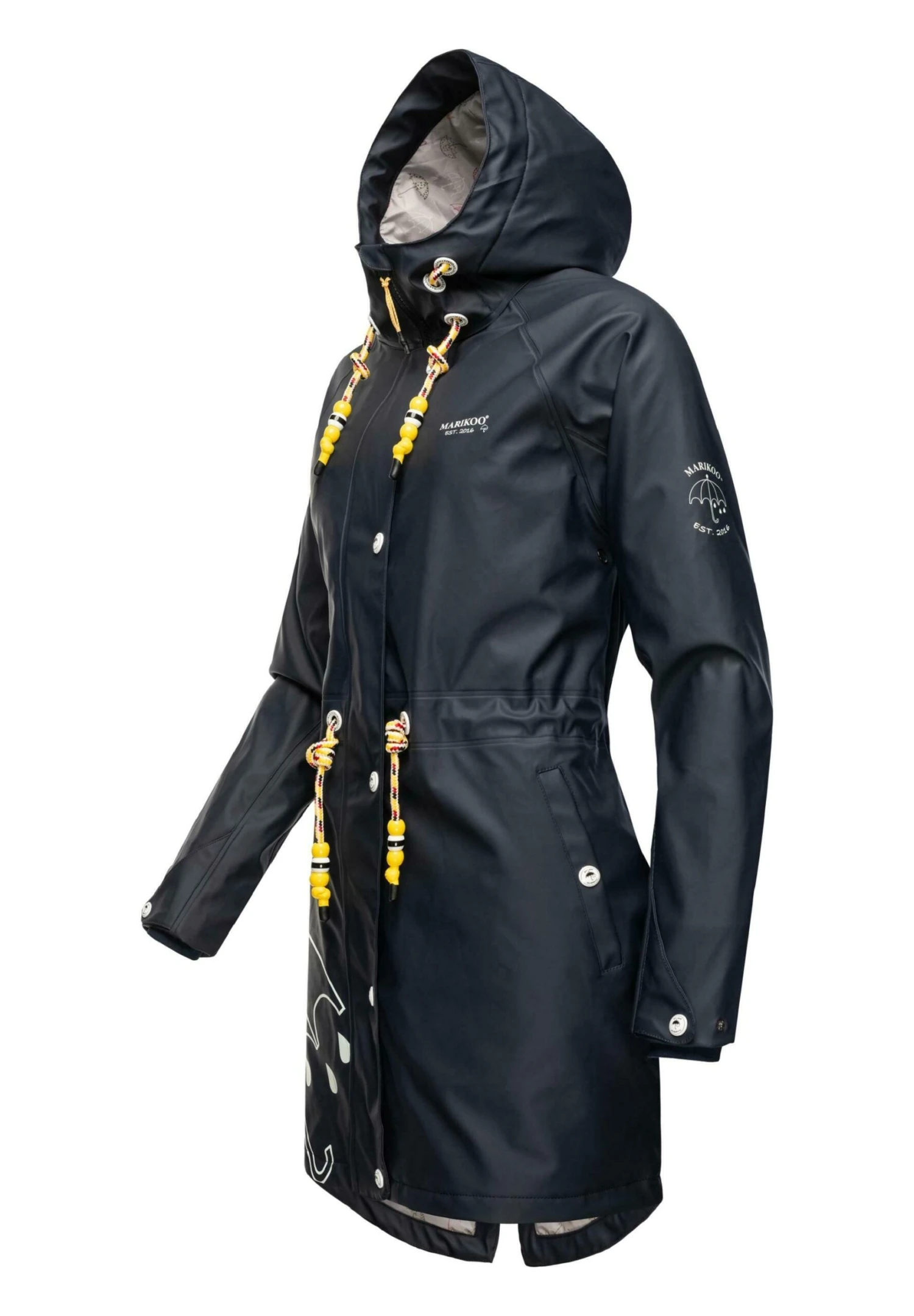 Marikoo Dancing Umbrella - Regenjas - Dark Blue 4 Marikoo Dancing Umbrella - Regenjas - Dark Blue - Afbeelding 4