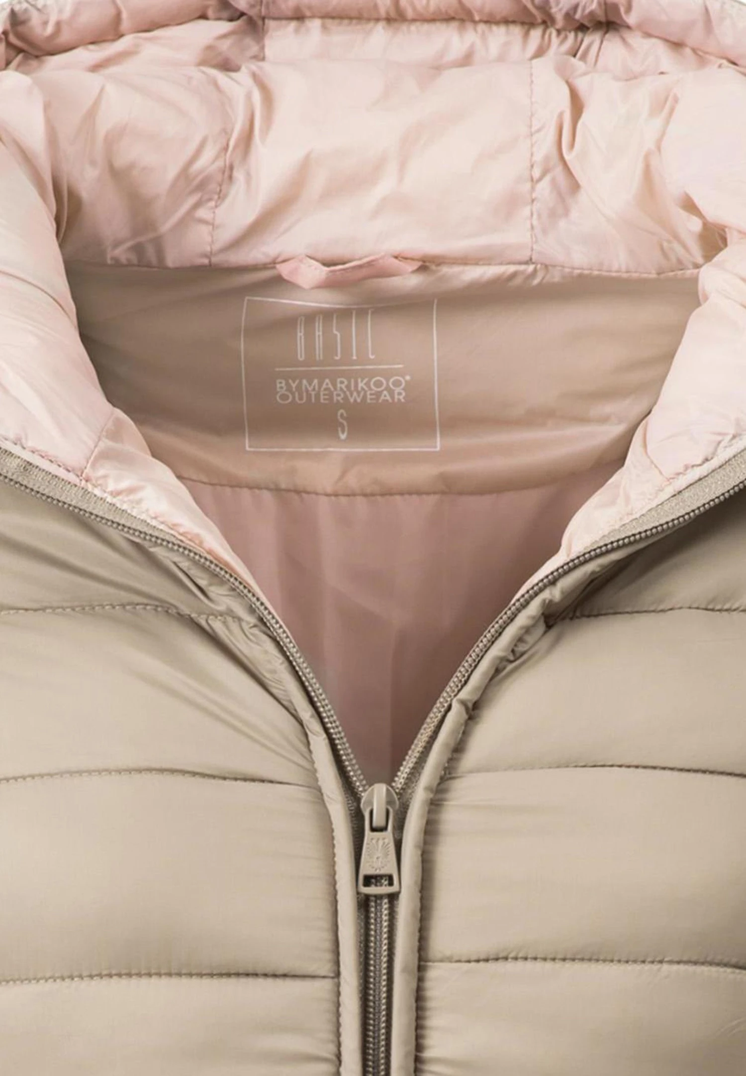 Marikoo Lucy - Winterjas - Taupe 5 Marikoo Lucy - Winterjas - Taupe - Afbeelding 5