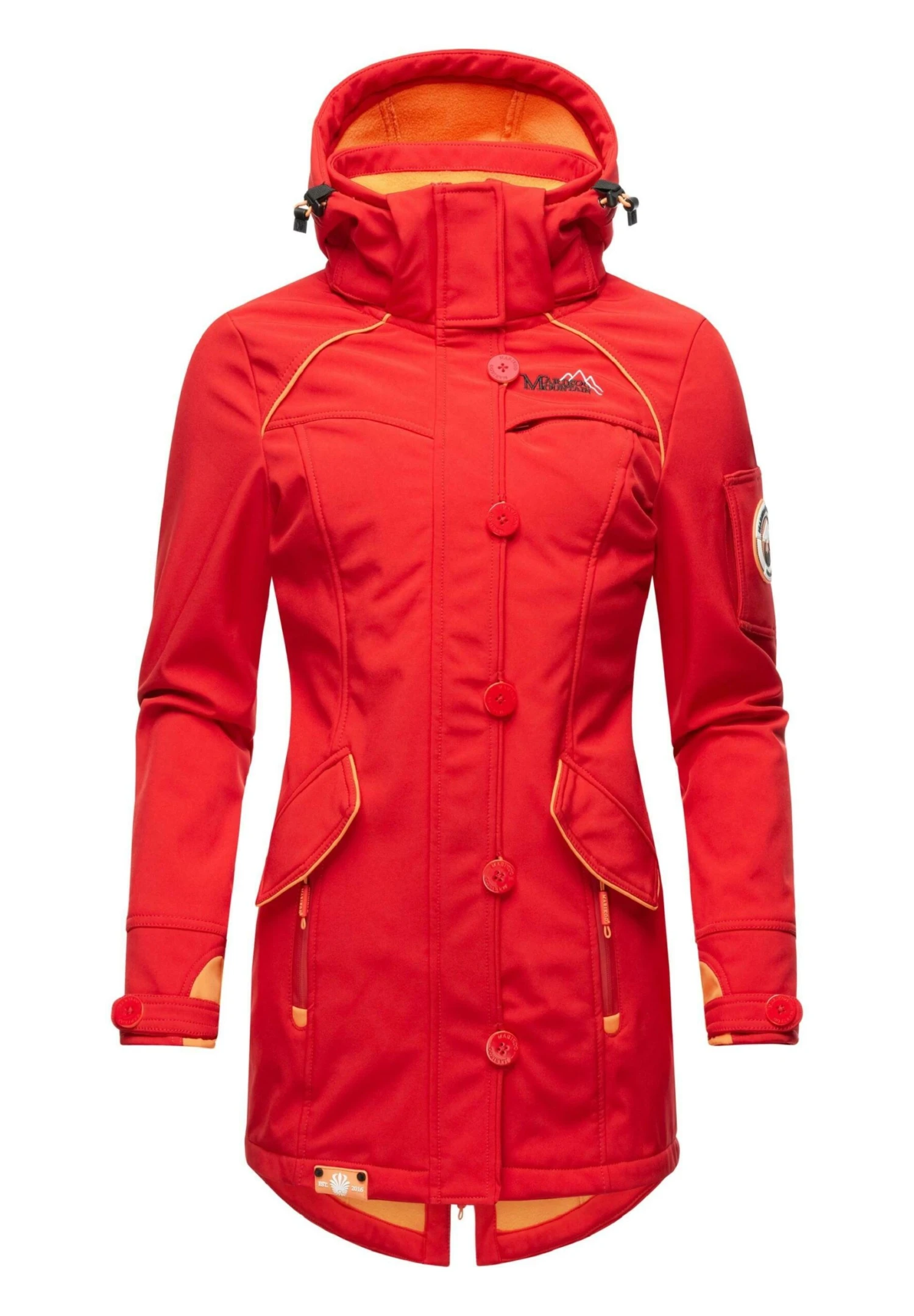 Marikoo Soulinaa - Parka - Light Red 6 Marikoo Soulinaa - Parka - Light Red - Afbeelding 6
