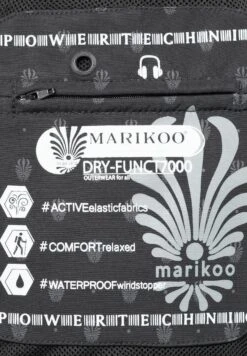 Marikoo Zimtzicke - Parka - Black Melange 17 Marikoo Zimtzicke - Parka - Black Melange -Mooie Dames Jas 779e1e2e751c406994447d8c2cc91c51