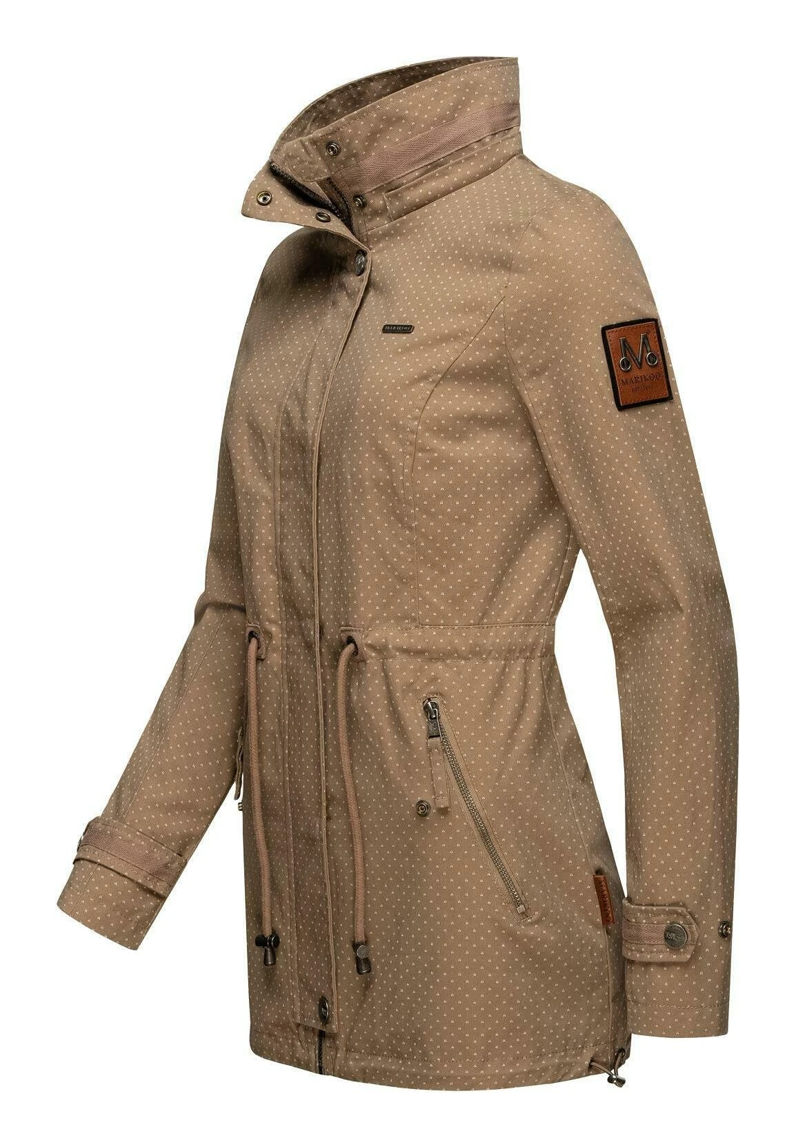 Marikoo Nyokoo - Parka - Taupe Dots 6 Marikoo Nyokoo - Parka - Taupe Dots - Afbeelding 6