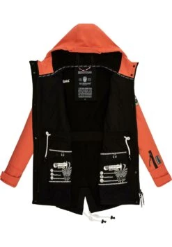 Marikoo Zimtzicke - Parka - Black Coral 7 Marikoo Zimtzicke - Parka - Black Coral -Mooie Dames Jas 78365de1b0254ecd9d1f9bdb968bedc3