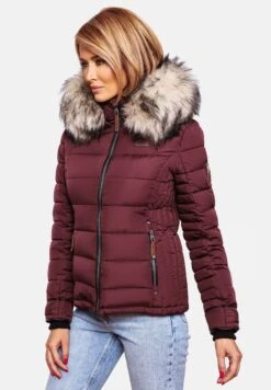 Marikoo Lerikaa - Winterjas - Dark Red Melange 11 Marikoo Lerikaa - Winterjas - Dark Red Melange -Mooie Dames Jas 79e63eafa4f34ebc93f797810a288105