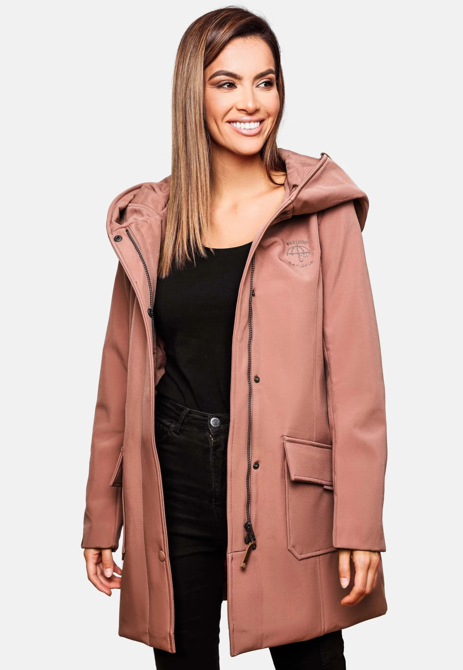 Marikoo Mayleen - Parka - Terracotta 4 Marikoo Mayleen - Parka - Terracotta - Afbeelding 4