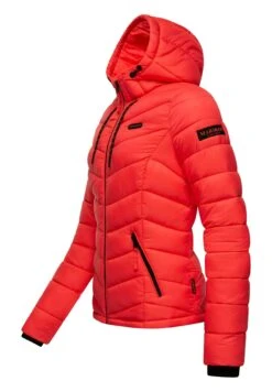 Marikoo Kuala - Jas - Neon Coral 12 Marikoo Kuala - Jas - Neon Coral -Mooie Dames Jas 7cbab41c28e343a182b2236b0ddcd5e5