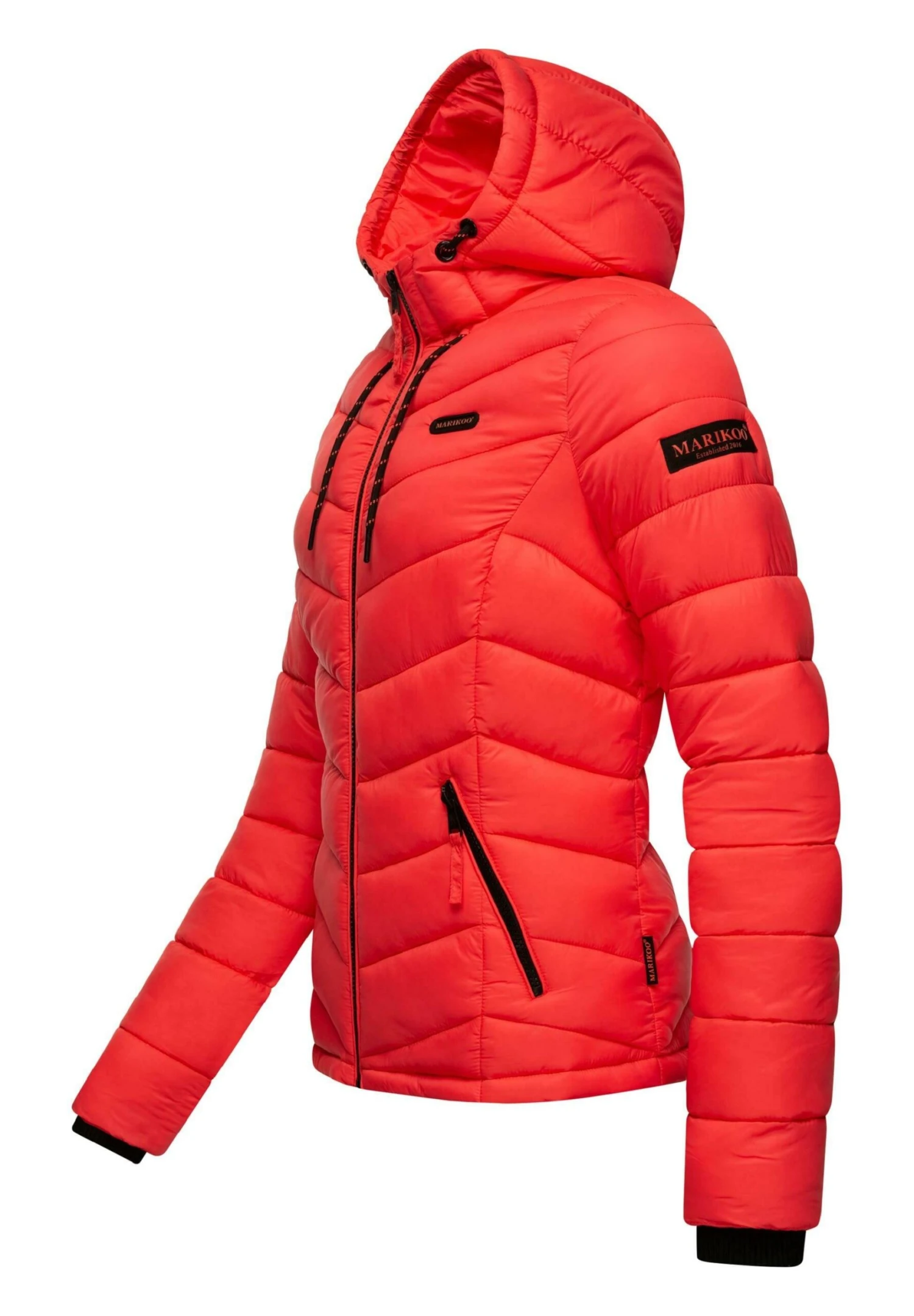 Marikoo Kuala - Jas - Neon Coral 6 Marikoo Kuala - Jas - Neon Coral - Afbeelding 6