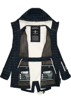 Marikoo Zimtzicke - Parka - Navy Lines 7 Marikoo Zimtzicke - Parka - Navy Lines -Mooie Dames Jas 7e6bdf06129f404caf9f3ae5a38e12f7