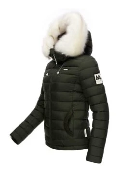 Marikoo Winterjas - Olive 11 Marikoo Winterjas - Olive -Mooie Dames Jas 80063264b0f74a09bbc0c0eedcb40ca7