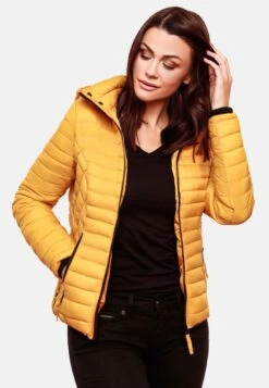 Marikoo Samtpfote - Jas - Yellow -Mooie Dames Jas 80f390e5d1384fe887fdbe53590753ea
