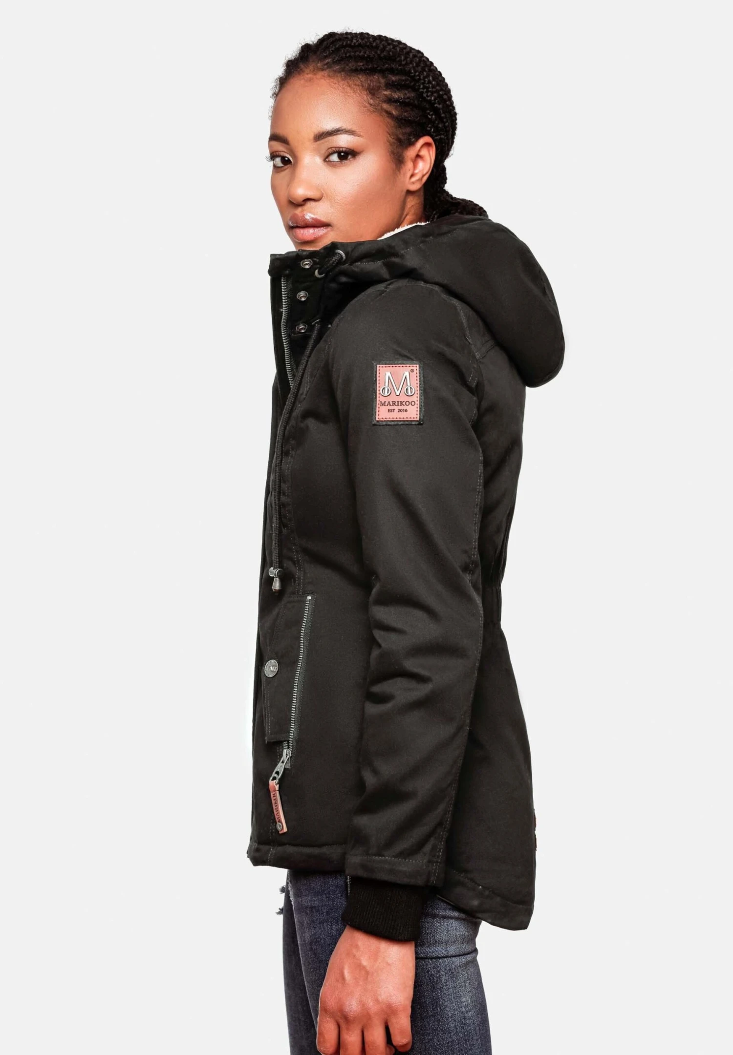 Marikoo Manolya - Winterjas - Black 3 Marikoo Manolya - Winterjas - Black - Afbeelding 3