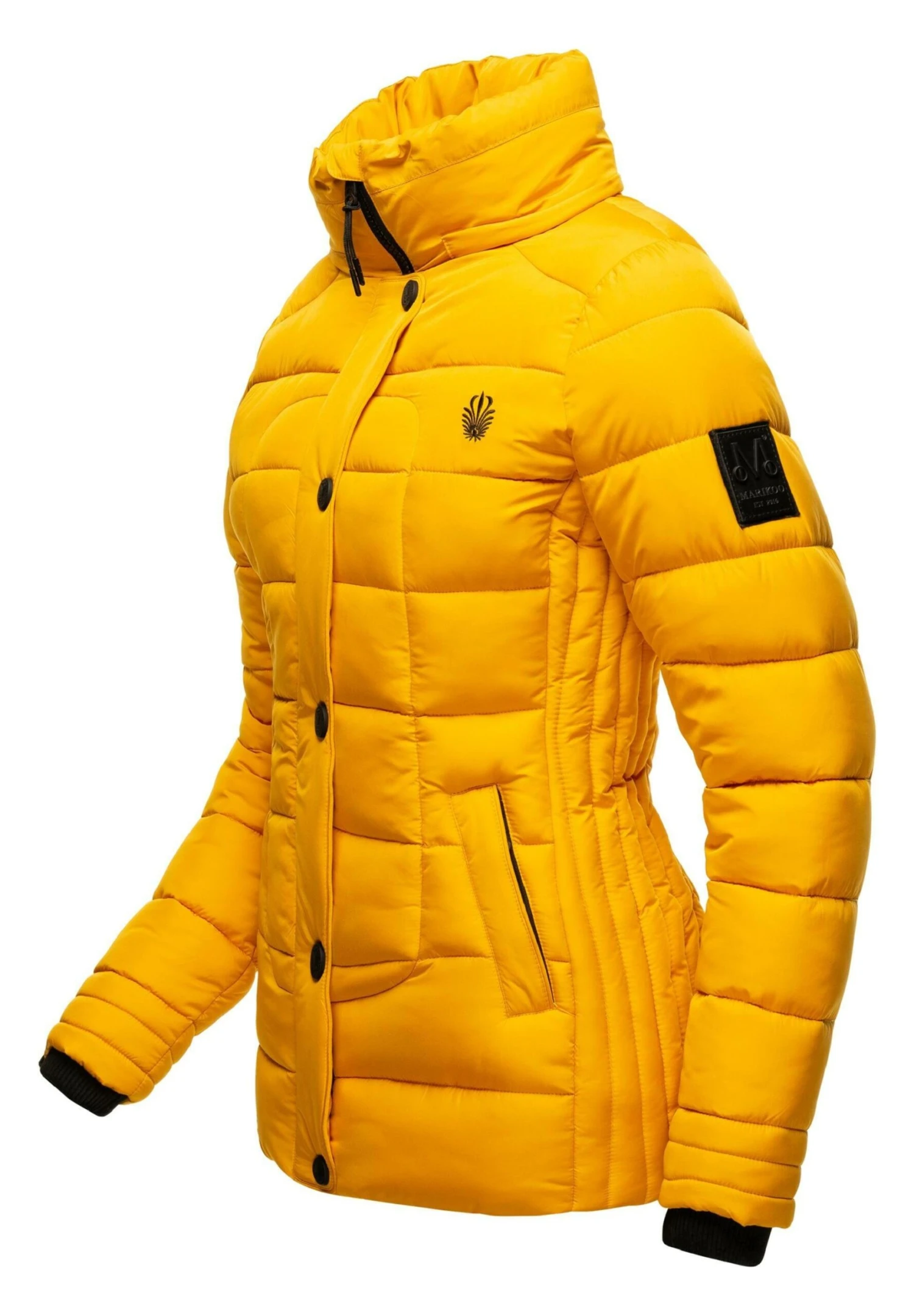 Marikoo Qesraa - Winterjas - Dark Yellow 5 Marikoo Qesraa - Winterjas - Dark Yellow - Afbeelding 5