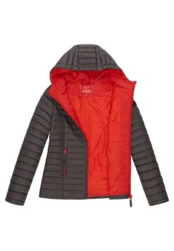 Marikoo Asraa - Jas - Dark Grey 7 Marikoo Asraa - Jas - Dark Grey -Mooie Dames Jas 83cee6f109824216b993efd0fbea1526