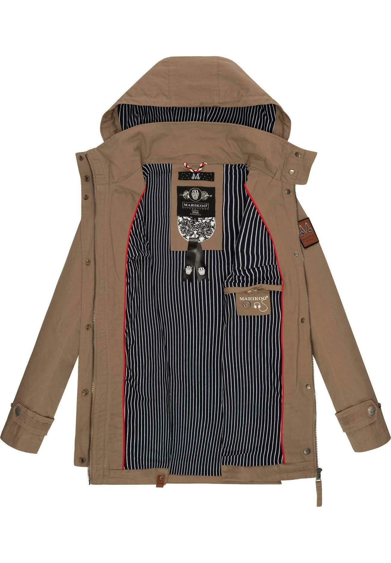 Marikoo Nyokoo - Parka - Taupe 5 Marikoo Nyokoo - Parka - Taupe - Afbeelding 5