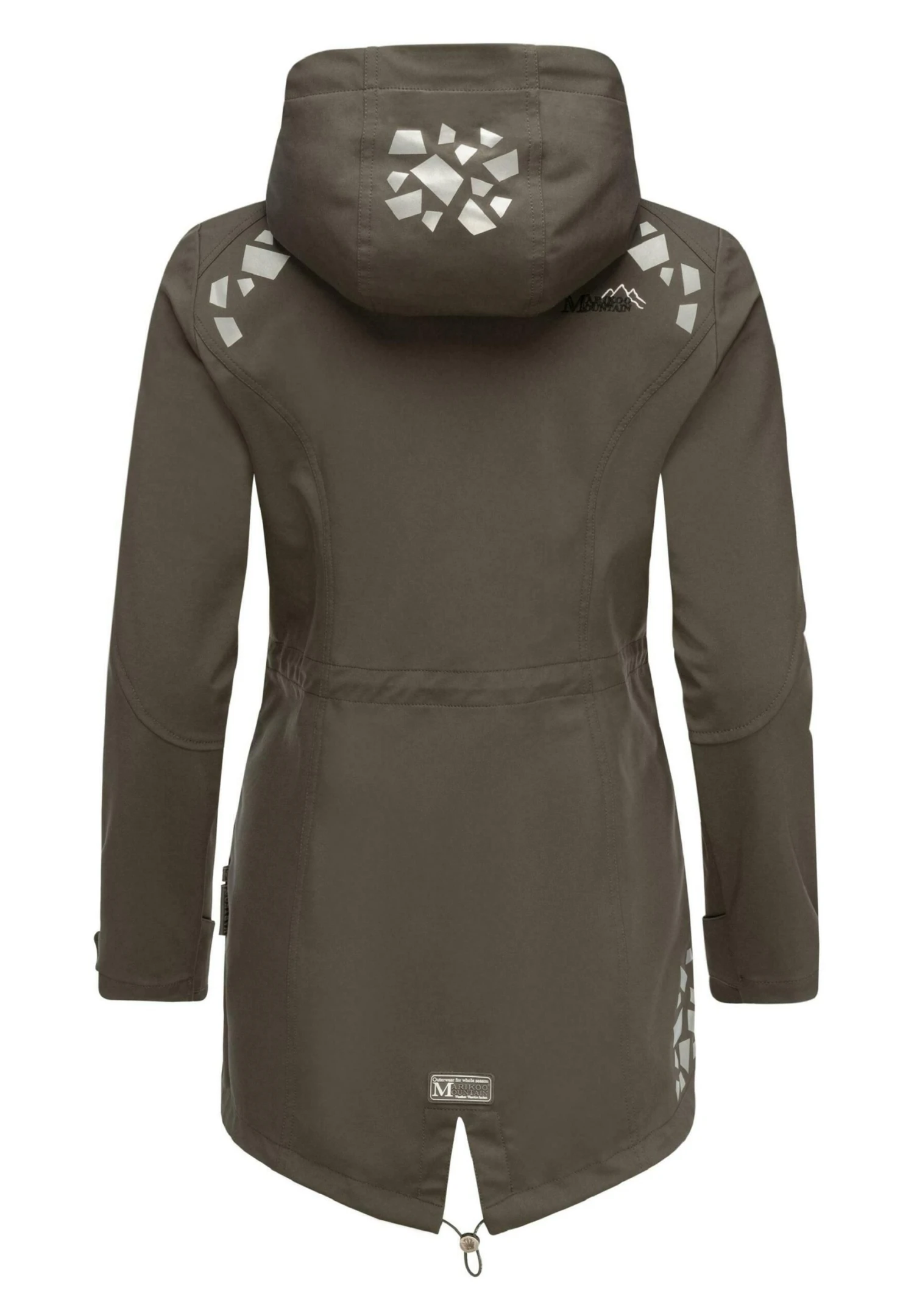 Marikoo Ulissaa - Regenjas - Dark Grey 9 Marikoo Ulissaa - Regenjas - Dark Grey - Afbeelding 9