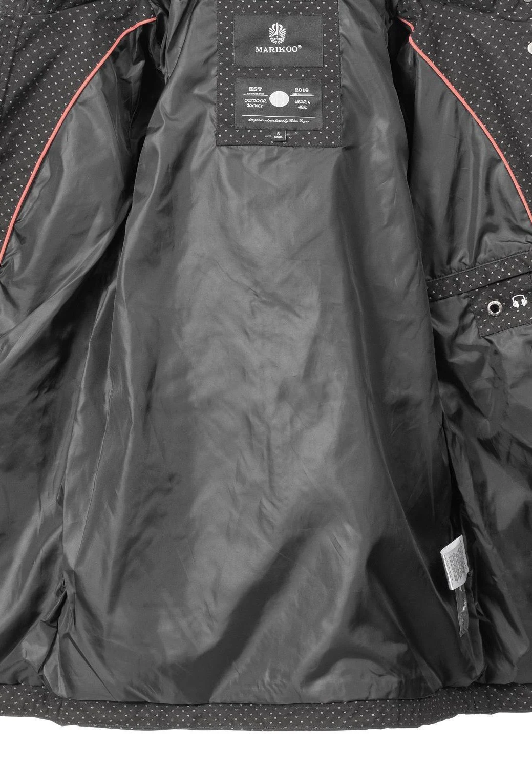 Marikoo Nyokoo - Parka - Black 4 Marikoo Nyokoo - Parka - Black - Afbeelding 4