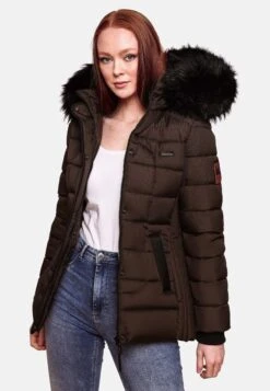 Marikoo Unique - Winterjas - Dark Choco -Mooie Dames Jas 8dff9652da874539bd2a815554306ab6