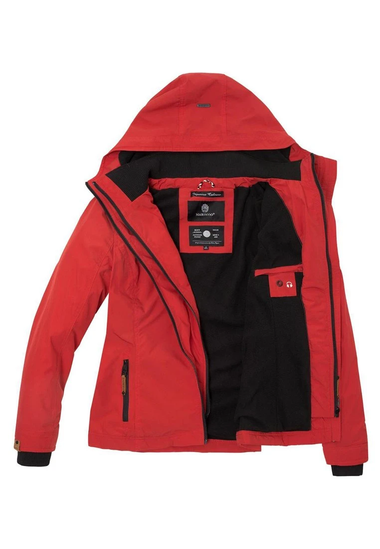Marikoo Erdbeere - Outdoorjas - Red 4 Marikoo Erdbeere - Outdoorjas - Red - Afbeelding 4