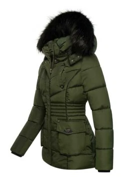 Marikoo Vanilla - Winterjas - Olive 9 Marikoo Vanilla - Winterjas - Olive -Mooie Dames Jas 916cb7420ebb4a9e84419aa4649f4d01