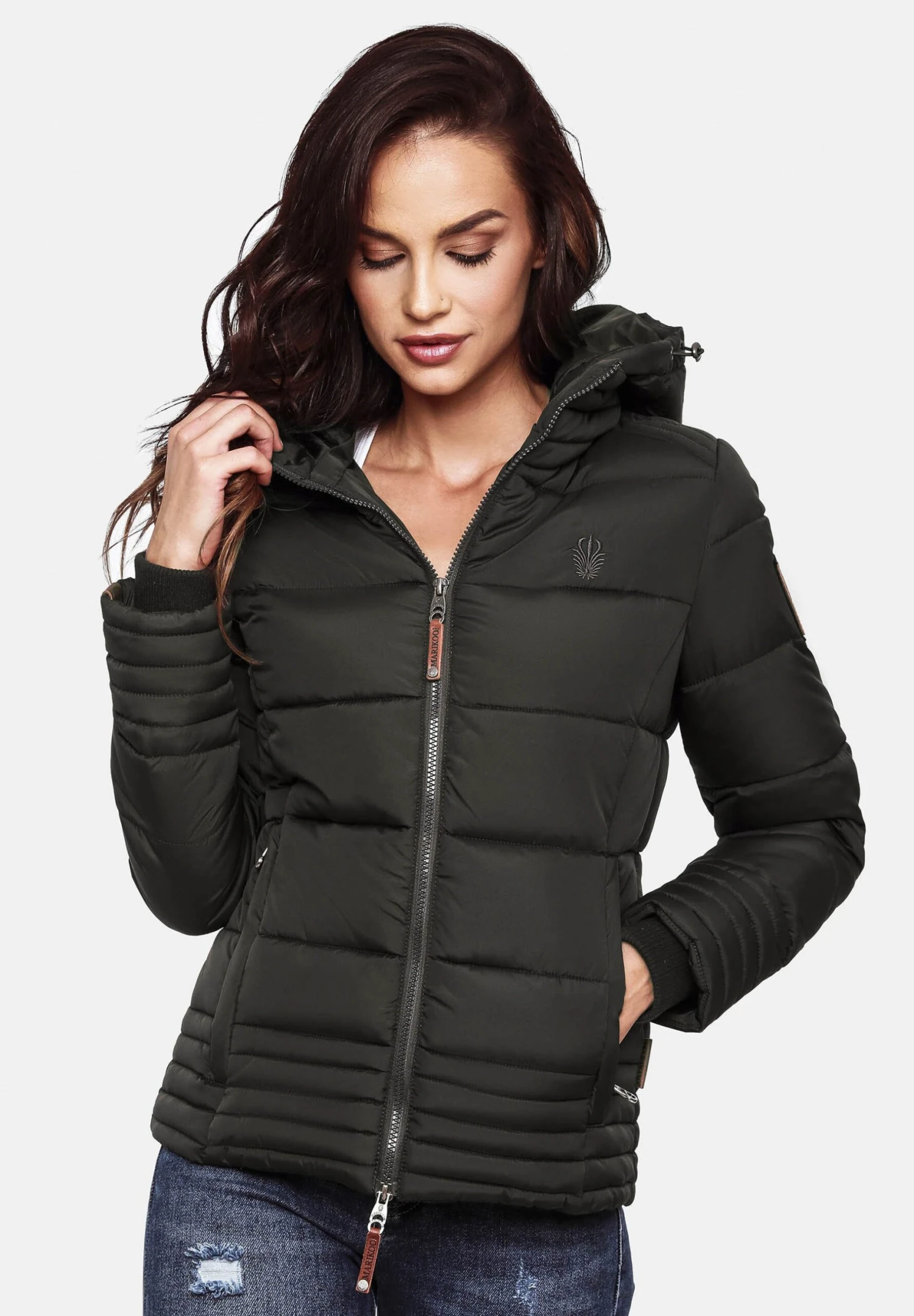 Marikoo Winterjas - Anthrazit 1 Marikoo Winterjas - Anthrazit