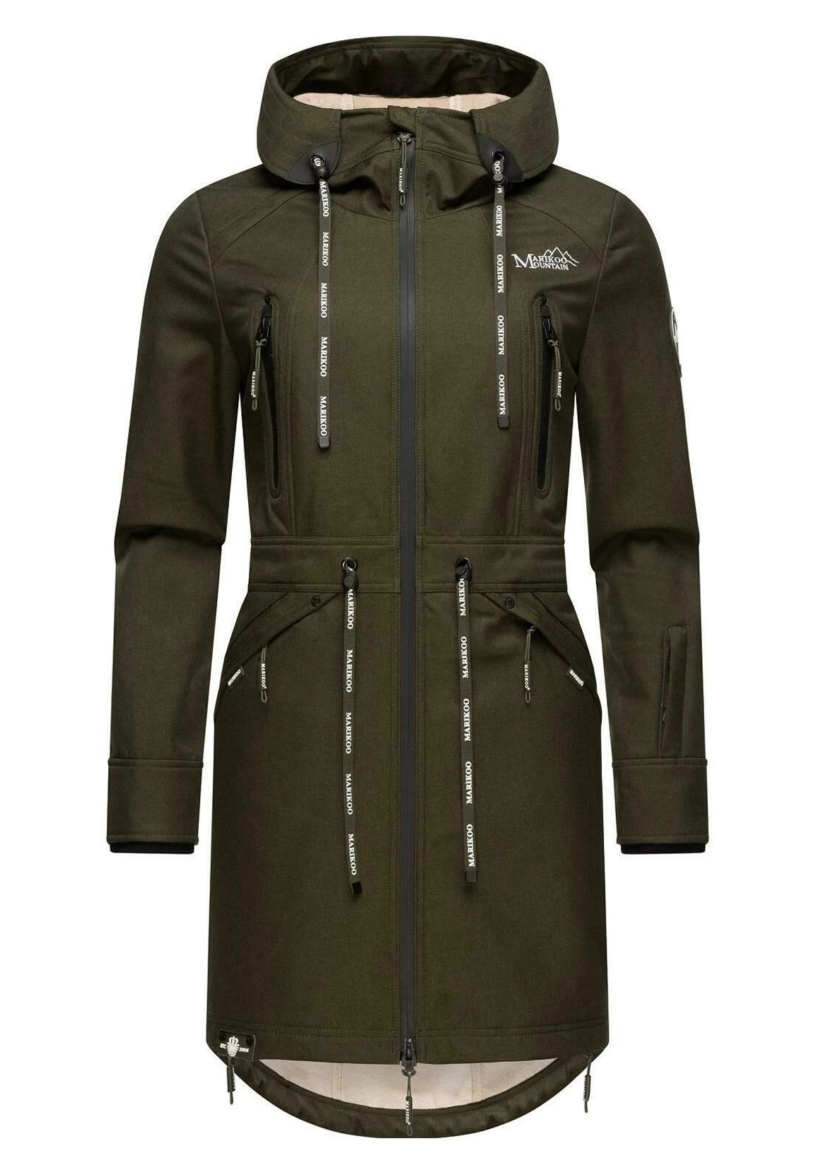 Marikoo Racquelle - Parka - Olive 8 Marikoo Racquelle - Parka - Olive - Afbeelding 8