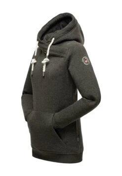 Marikoo Izuyaa - Hoodie - Dark Grey Melange 13 Marikoo Izuyaa - Hoodie - Dark Grey Melange -Mooie Dames Jas 98b26e26d292470e9e225999651a6a3f