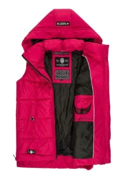 Marikoo Zarinaa - Bodywarmer - Fuchsia -Mooie Dames Jas 9b353ebf24da44abaa4b8adc88ab1324