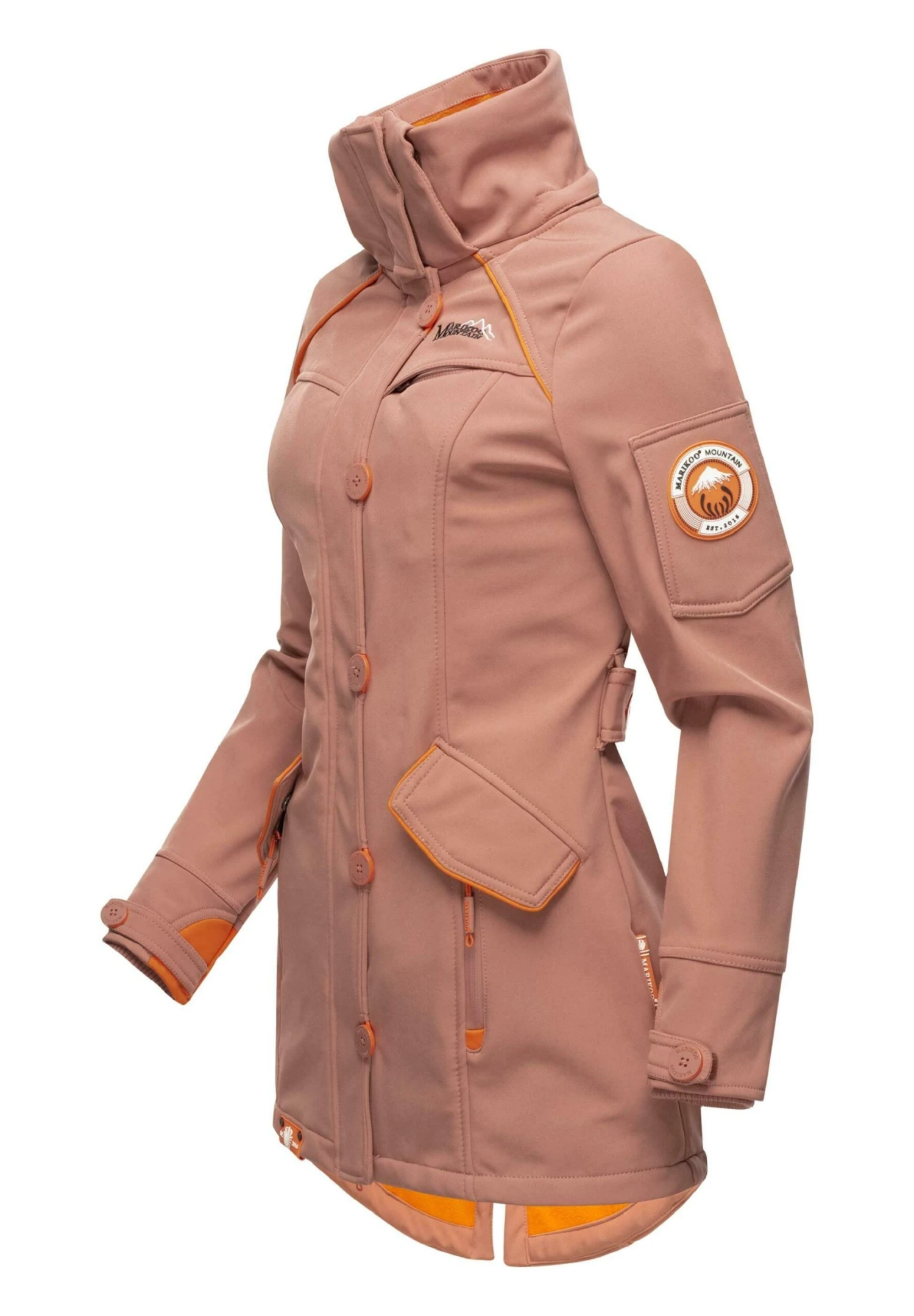 Marikoo Soulinaa - Parka - Terracotta 5 Marikoo Soulinaa - Parka - Terracotta - Afbeelding 5