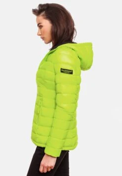 Marikoo Lucy - Winterjas - Neon Green -Mooie Dames Jas 9e9cb072c88c4c7dba31da0871242b4e