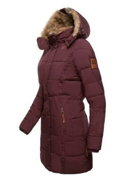 Marikoo Lieblings - Winterjas - Dark Red Melange 9 Marikoo Lieblings - Winterjas - Dark Red Melange -Mooie Dames Jas 9f22bee11a044d7ab4ce2383140ee447