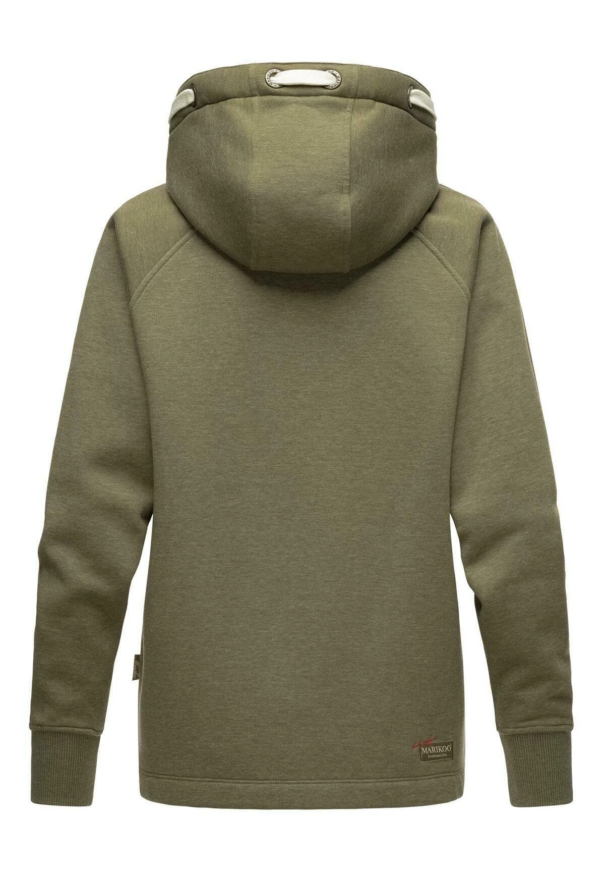 Marikoo Hoodie - Olive 4 Marikoo Hoodie - Olive - Afbeelding 4