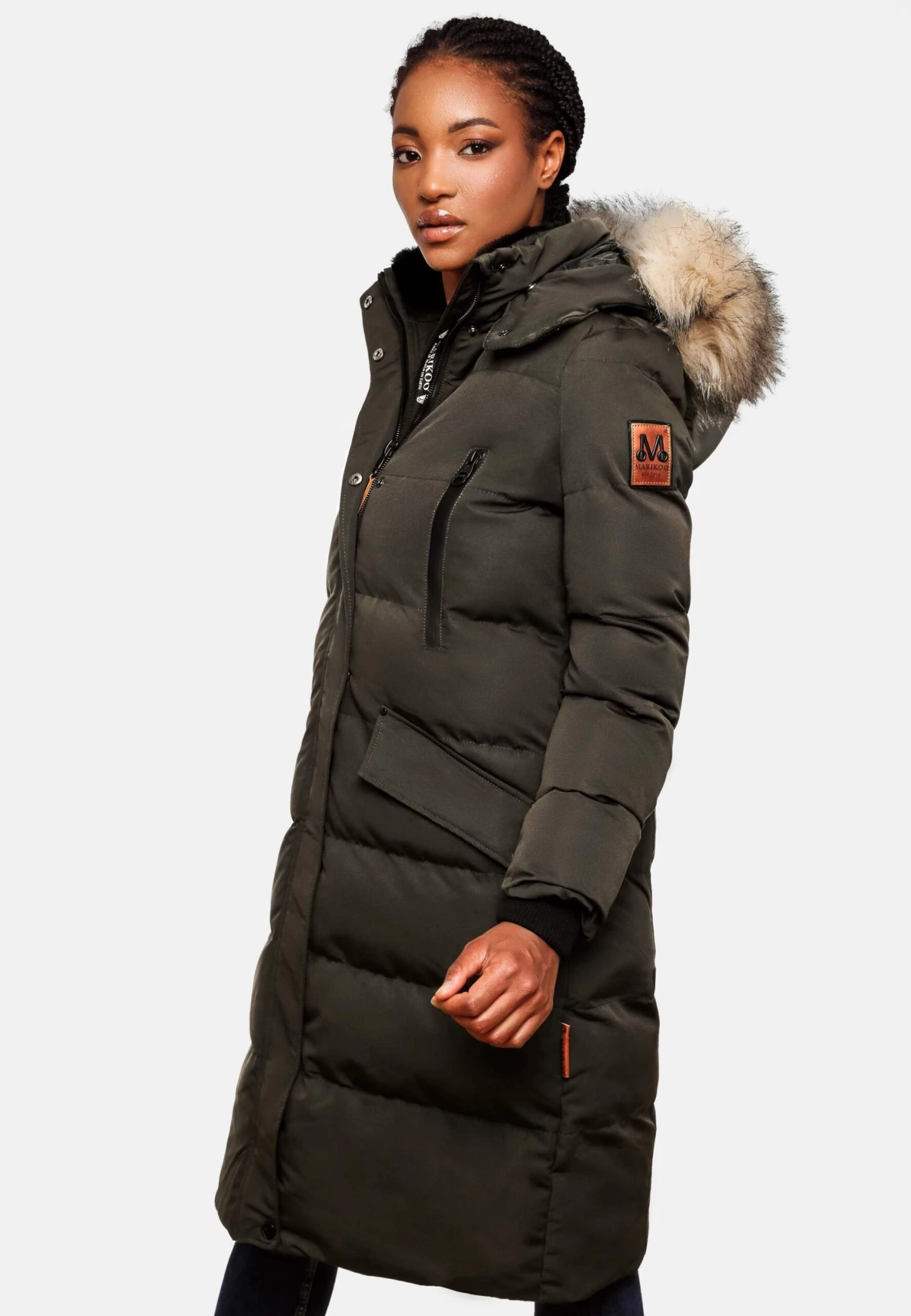 Marikoo Winterjas - Dark Grey 3 Marikoo Winterjas - Dark Grey - Afbeelding 3