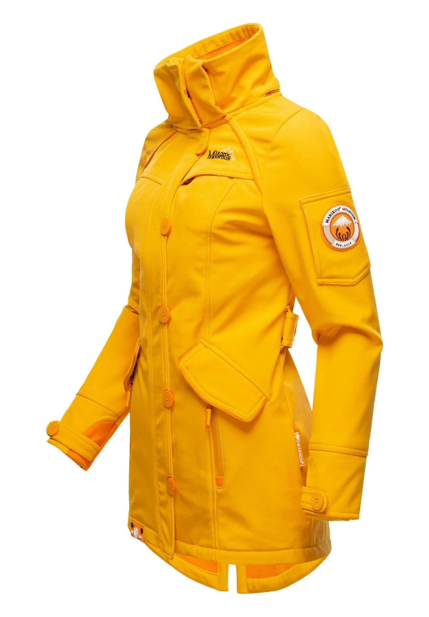 Marikoo Soulinaa - Parka - Amber Yellow 5 Marikoo Soulinaa - Parka - Amber Yellow - Afbeelding 5