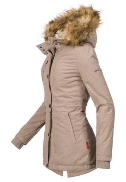 Marikoo Winterjas - Taupe 7 Marikoo Winterjas - Taupe -Mooie Dames Jas a806c0b2fa9448978209f1101150722a