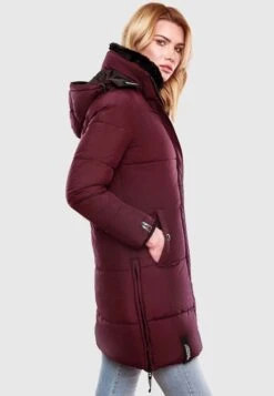 Marikoo Streliziaa - Winterjas - Dark Red Melange 11 Marikoo Streliziaa - Winterjas - Dark Red Melange -Mooie Dames Jas aa63d7fe1e57459a9b61d1672d875517