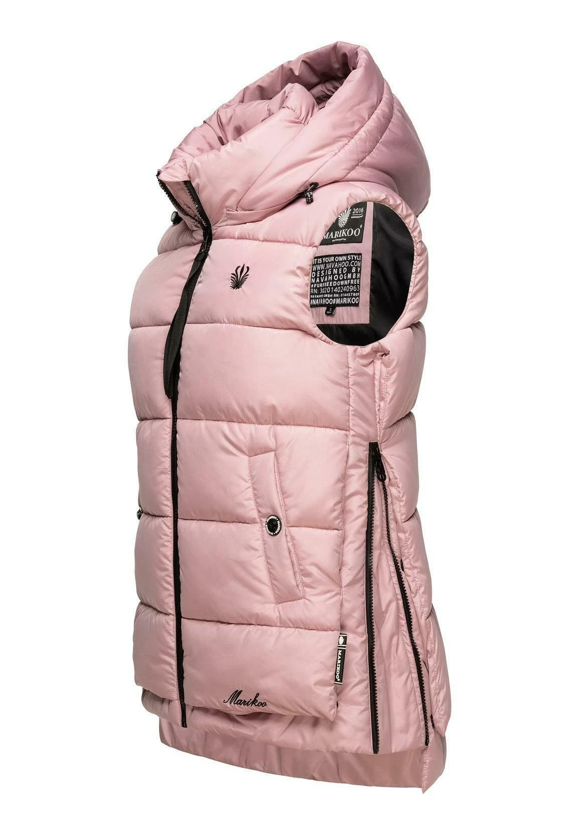 Marikoo Zarinaa - Bodywarmer - Powder Rose 6 Marikoo Zarinaa - Bodywarmer - Powder Rose - Afbeelding 6