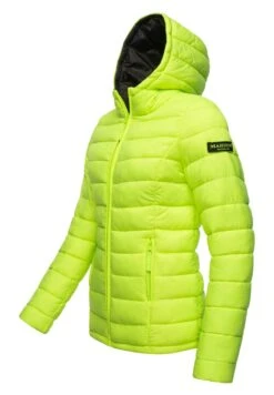 Marikoo Lucy - Winterjas - Neon Green -Mooie Dames Jas aeed1d61bed54929a94021b6b3c16aa0