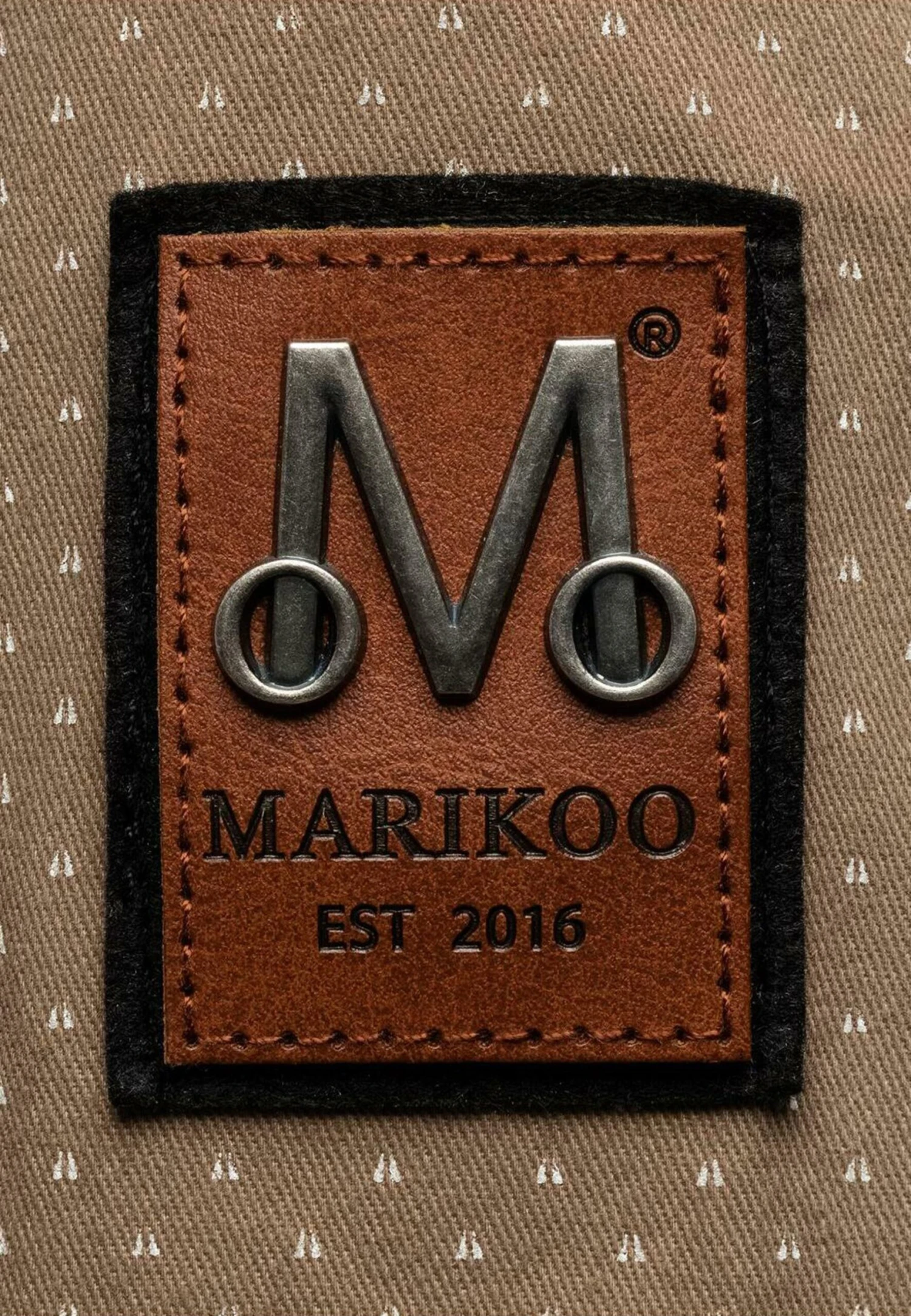 Marikoo Nyokoo - Parka - Taupe Dots 4 Marikoo Nyokoo - Parka - Taupe Dots - Afbeelding 4