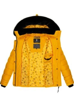 Marikoo Qesraa - Winterjas - Dark Yellow 11 Marikoo Qesraa - Winterjas - Dark Yellow -Mooie Dames Jas b0f28b9e96314906a266eaeee5fcb995