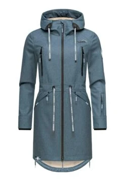 Marikoo Racquelle - Parka - Dusty Blue 14 Marikoo Racquelle - Parka - Dusty Blue -Mooie Dames Jas b413fad005784699b2318d79f6542e48